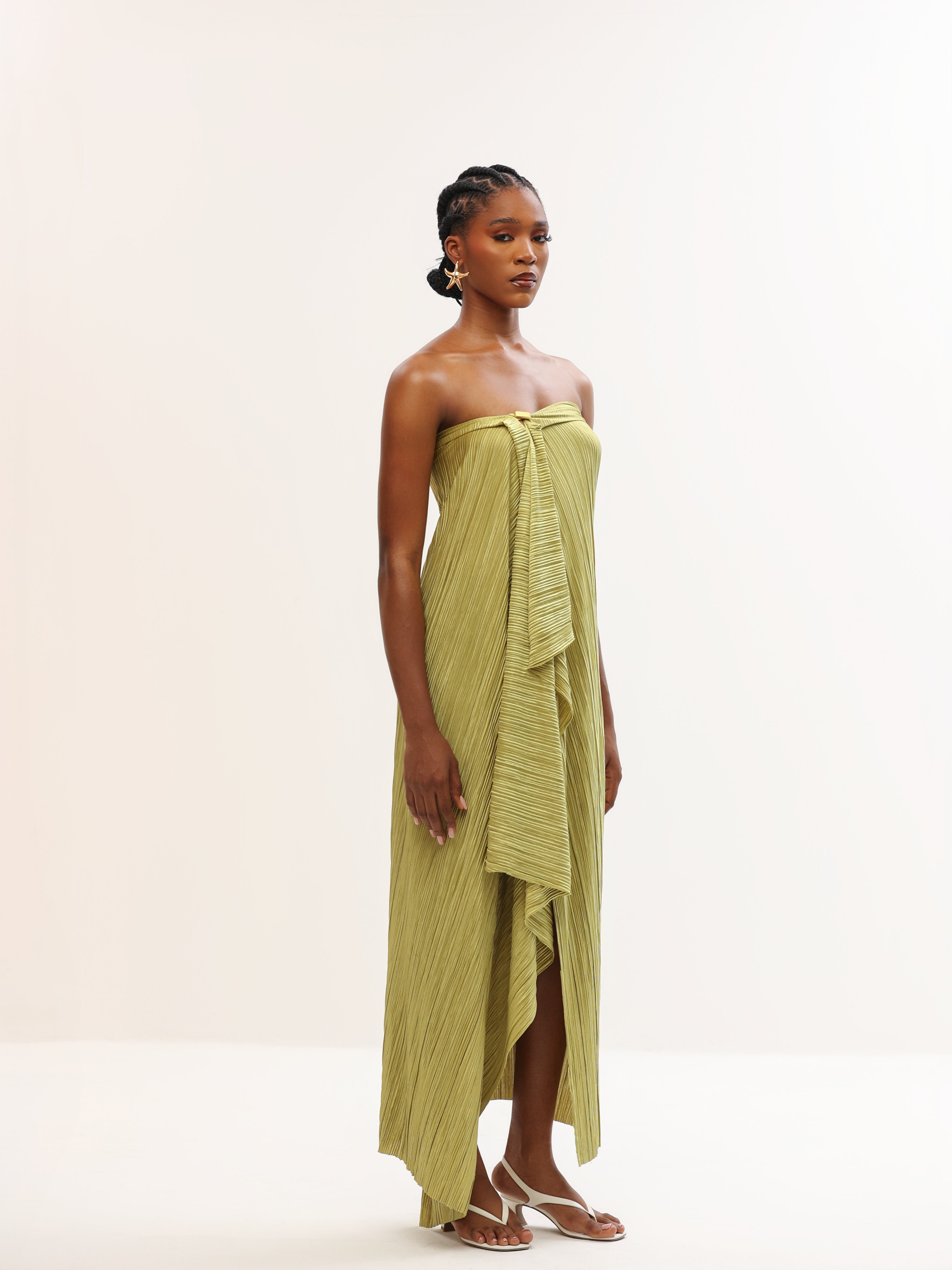 Zamani Drape Dress