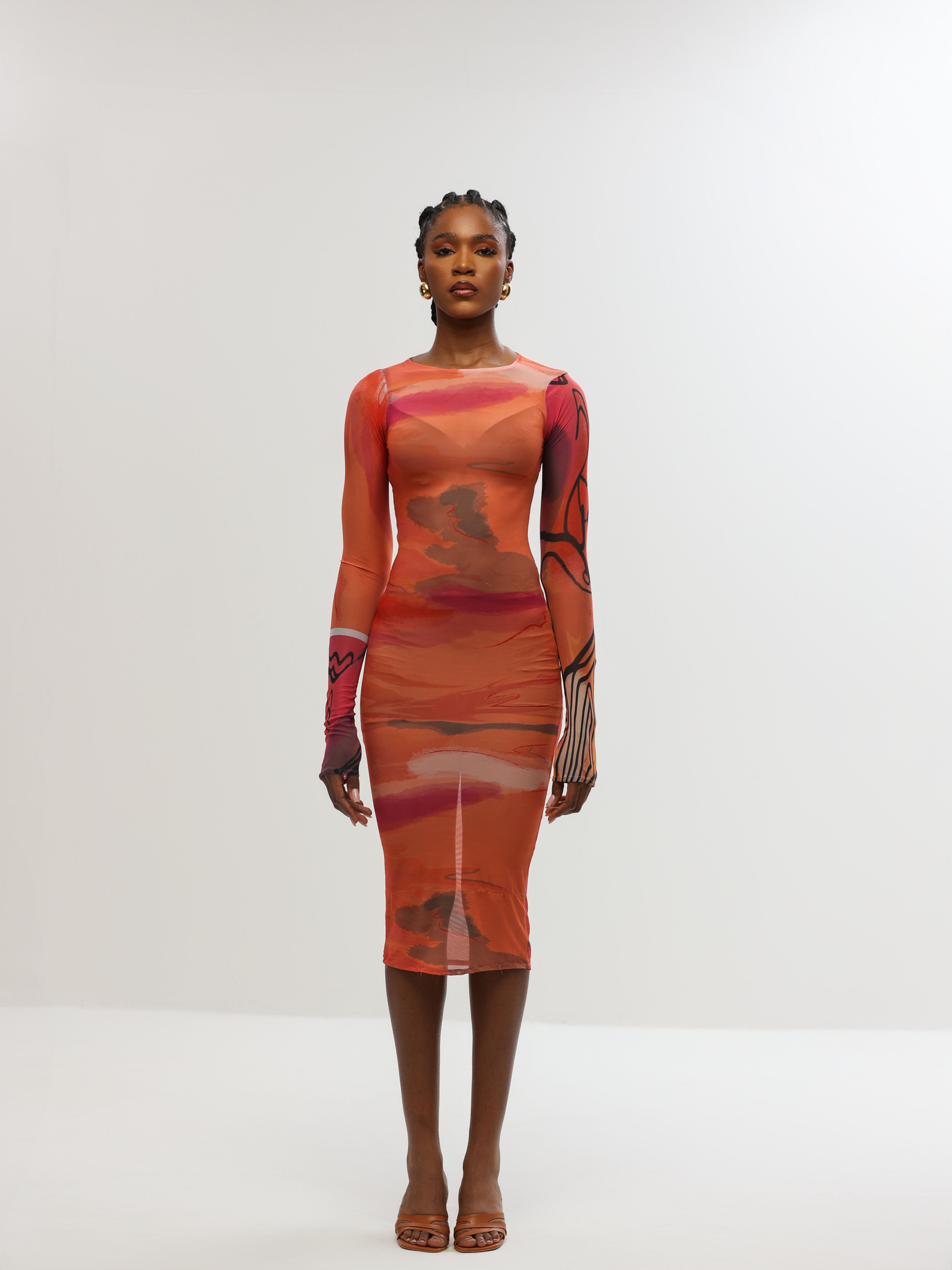 Nuru Bodycon Dress
