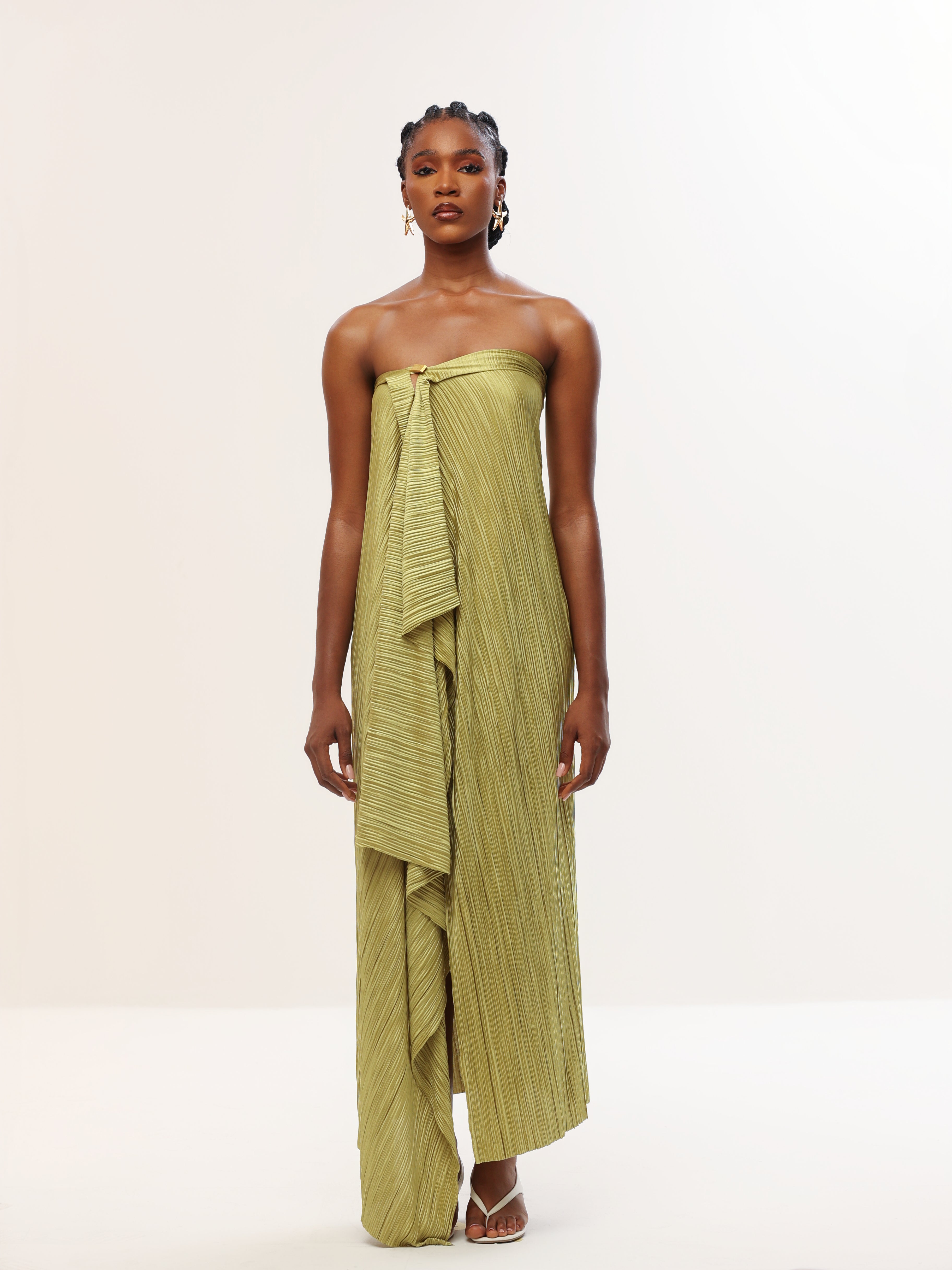 Zamani Drape Dress