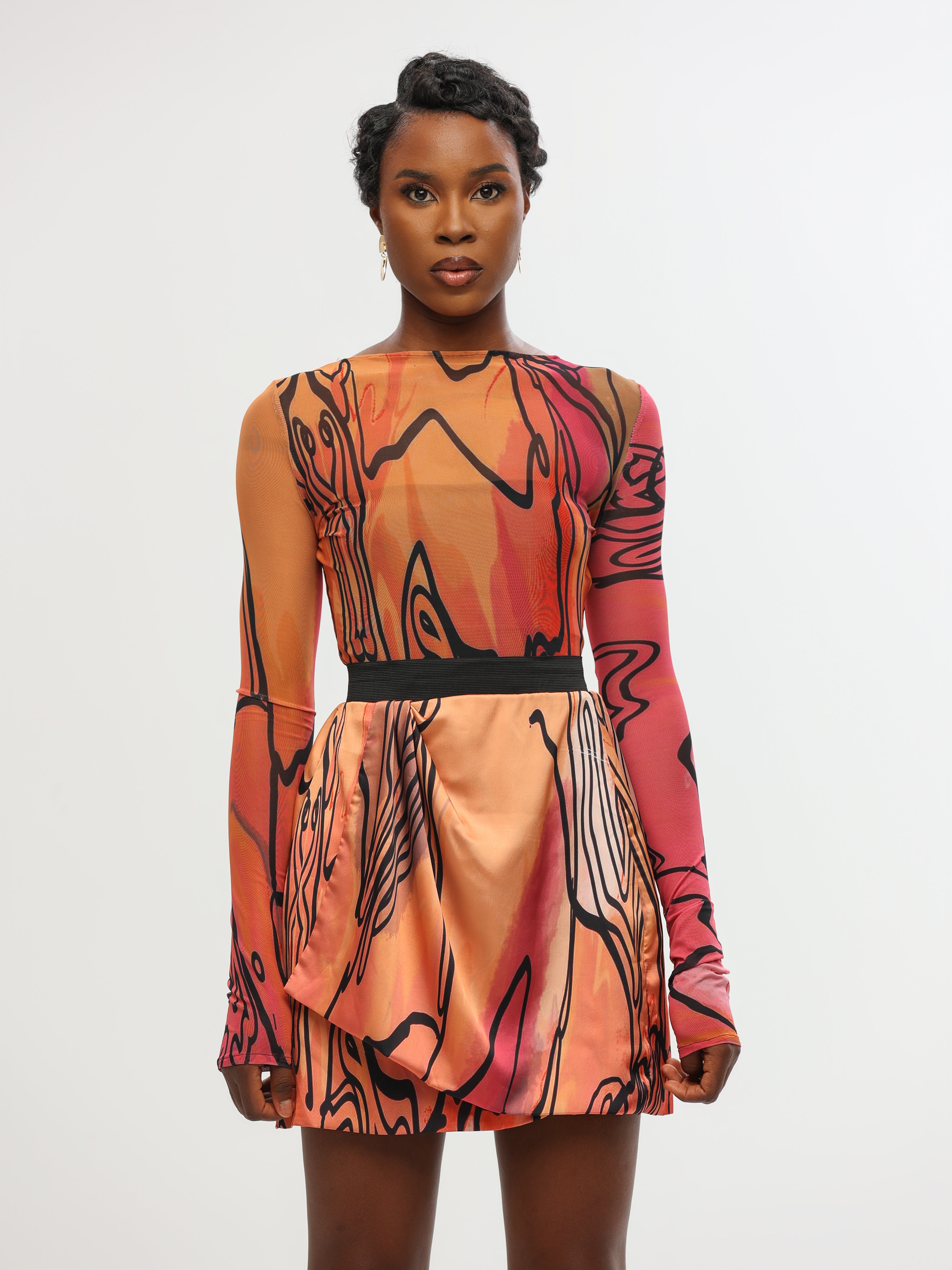 Ifa Satin Skirt