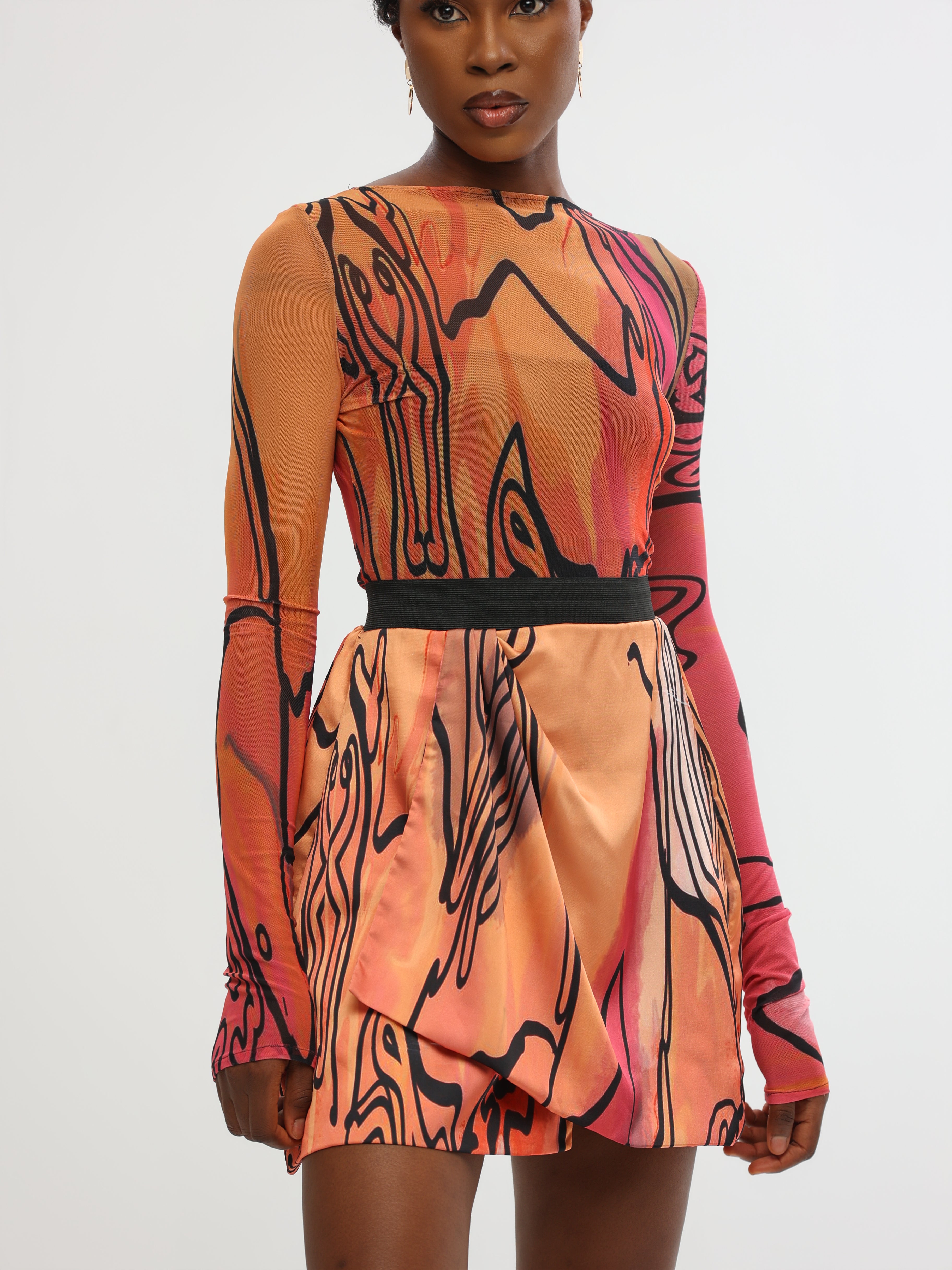 Ifa Satin Skirt