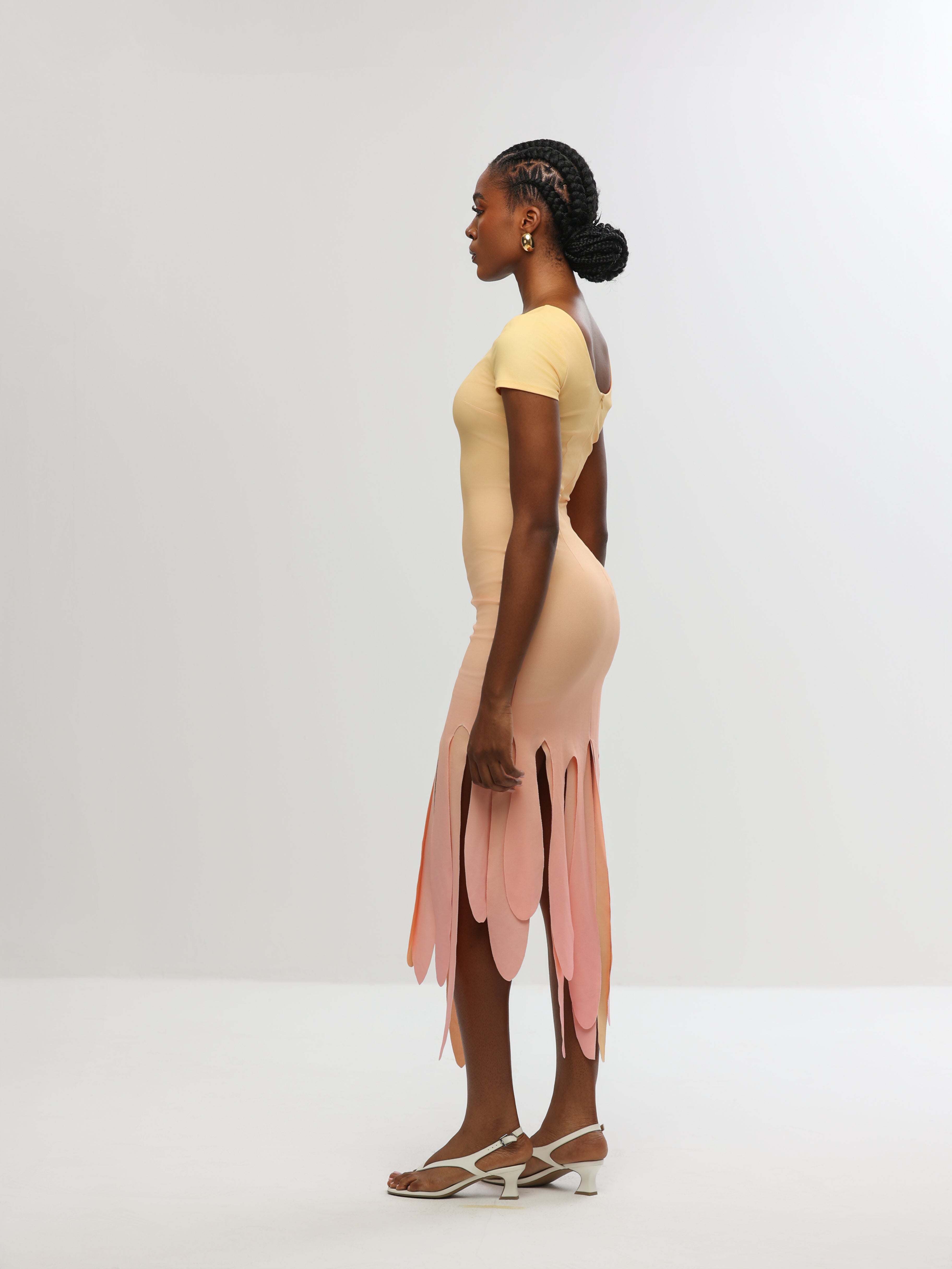 Kaya Laser-cut Dress
