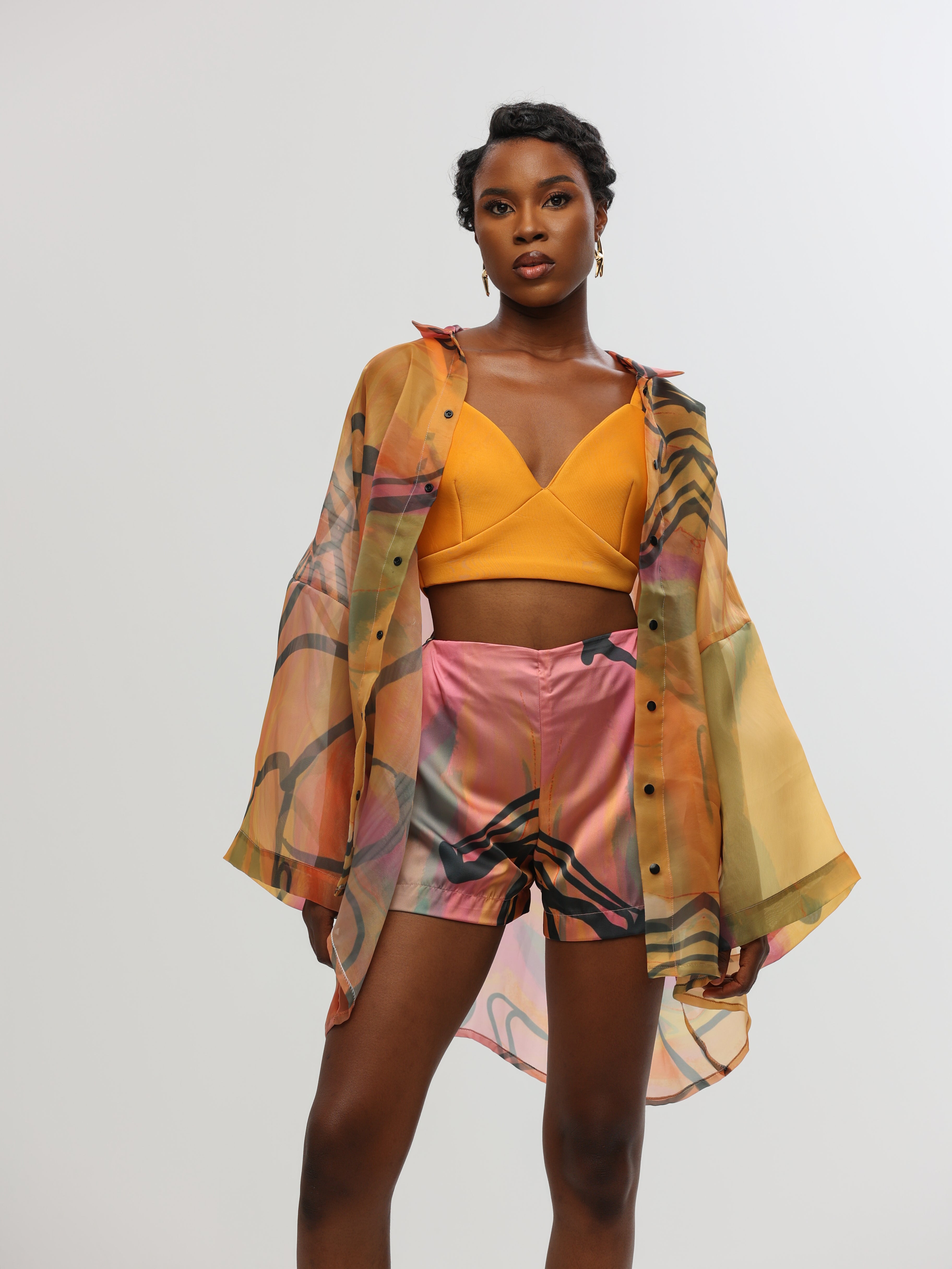 ASIKA SATIN SHORTS