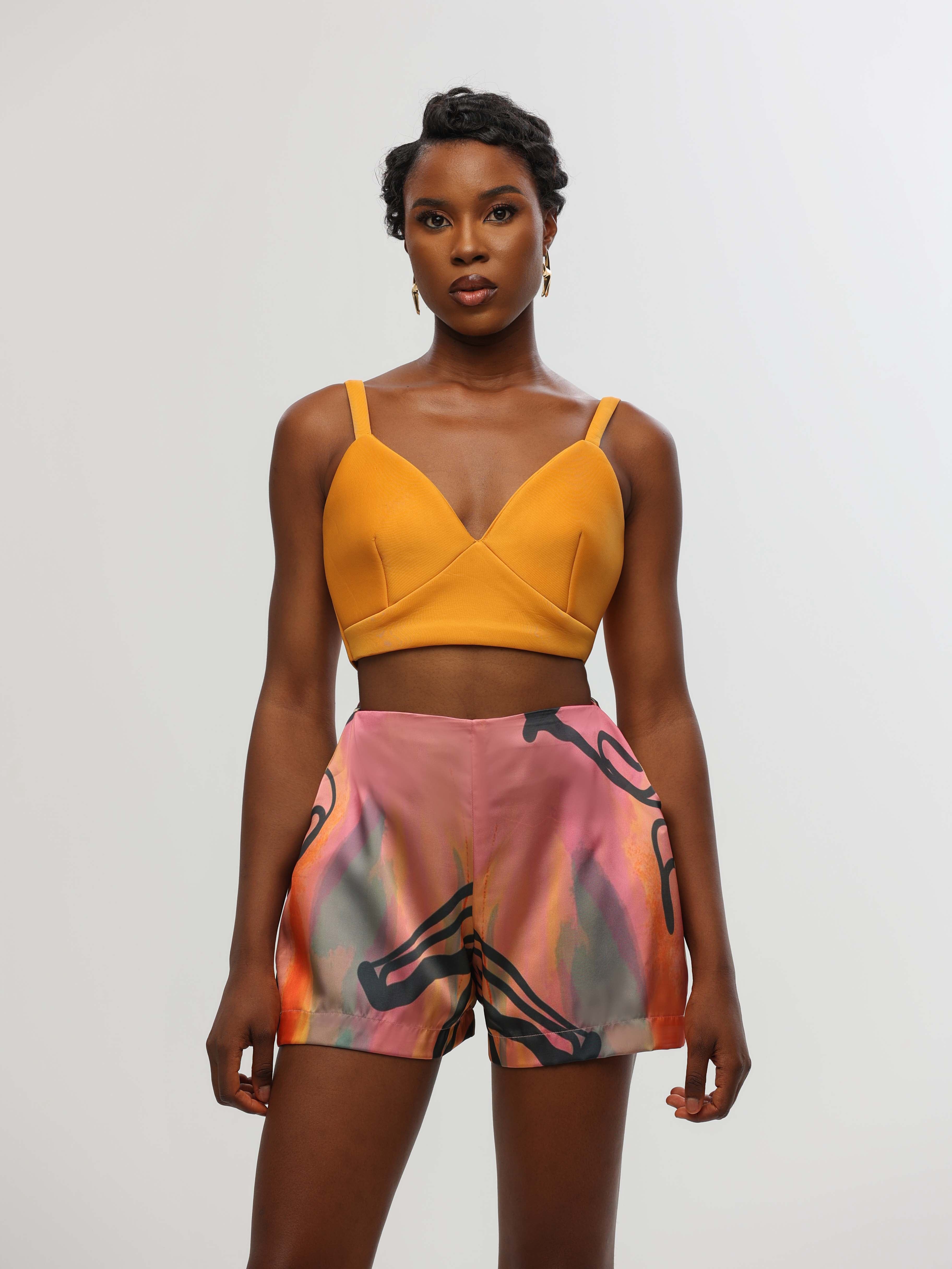 ASIKA SATIN SHORTS