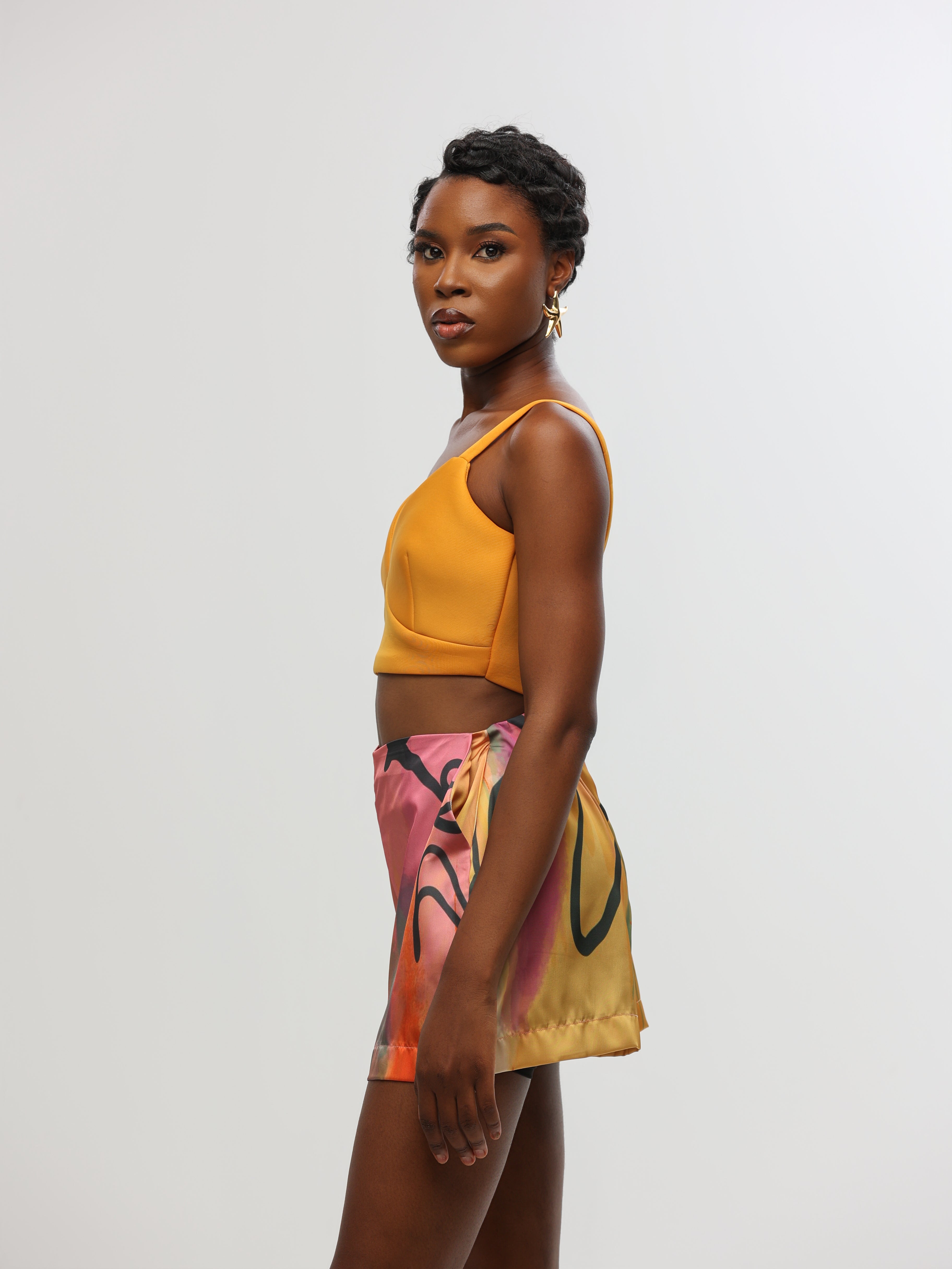 ASIKA SATIN SHORTS