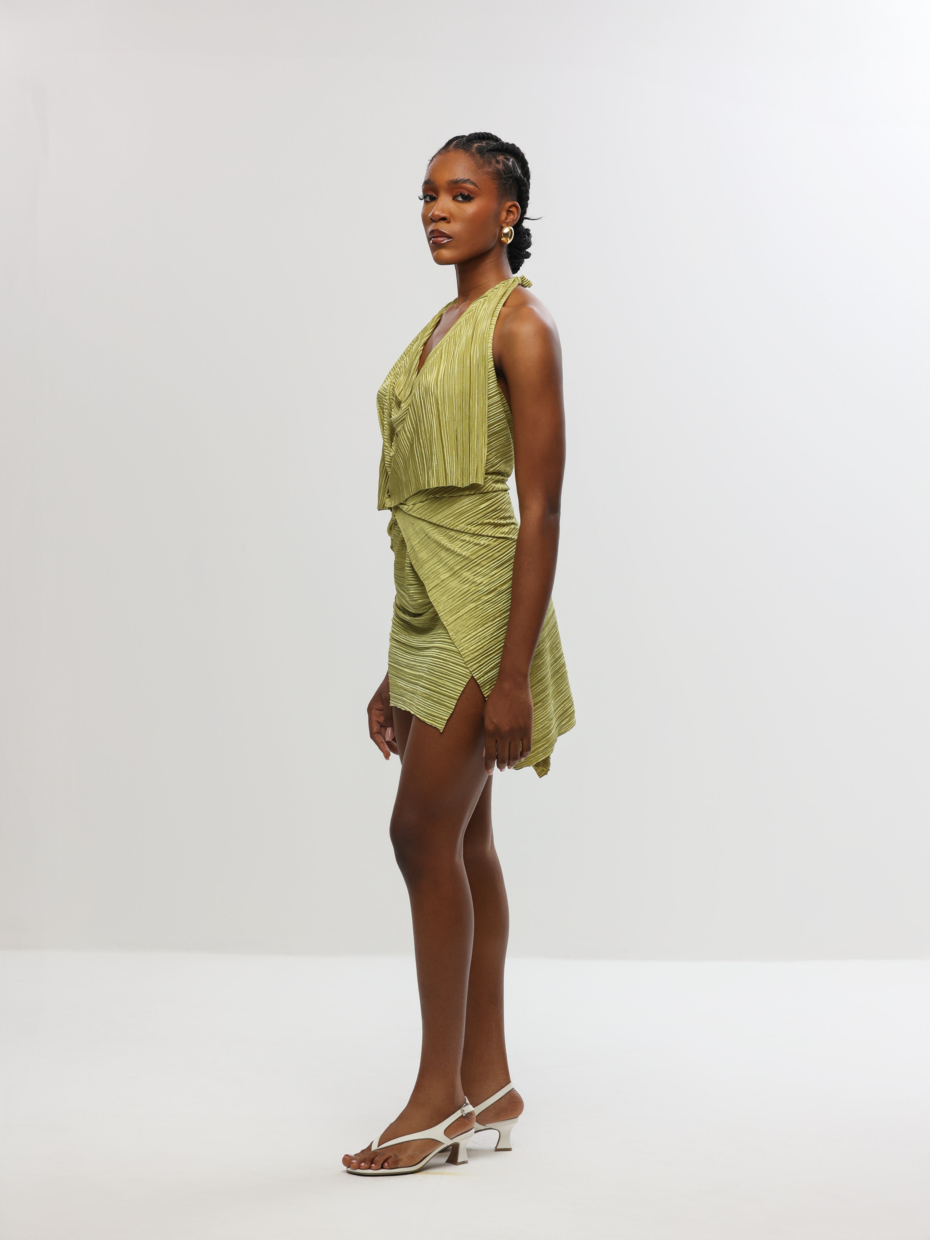Taji Drape dress