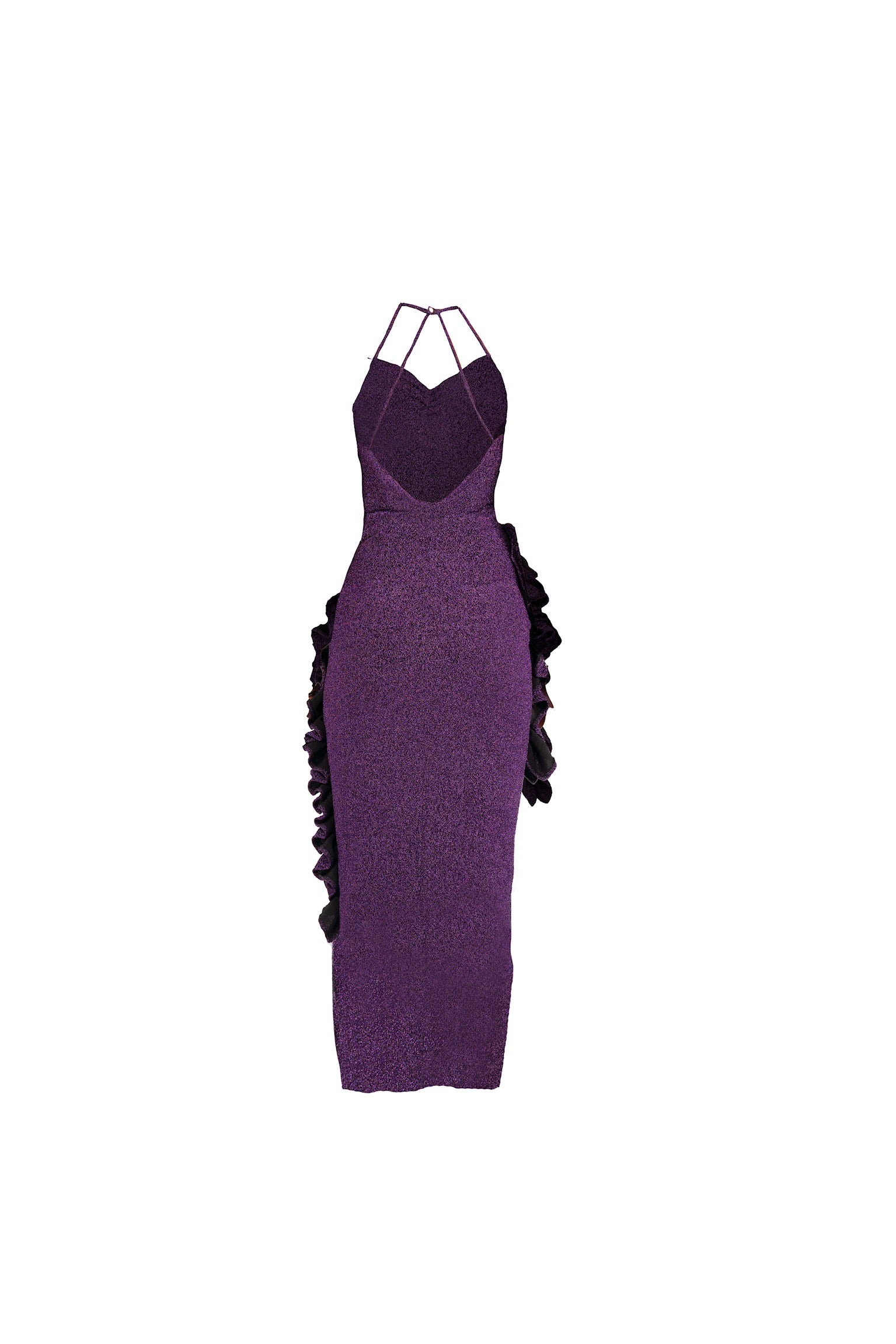 KARLA MIDI DRESS-PURPLE - Dresses