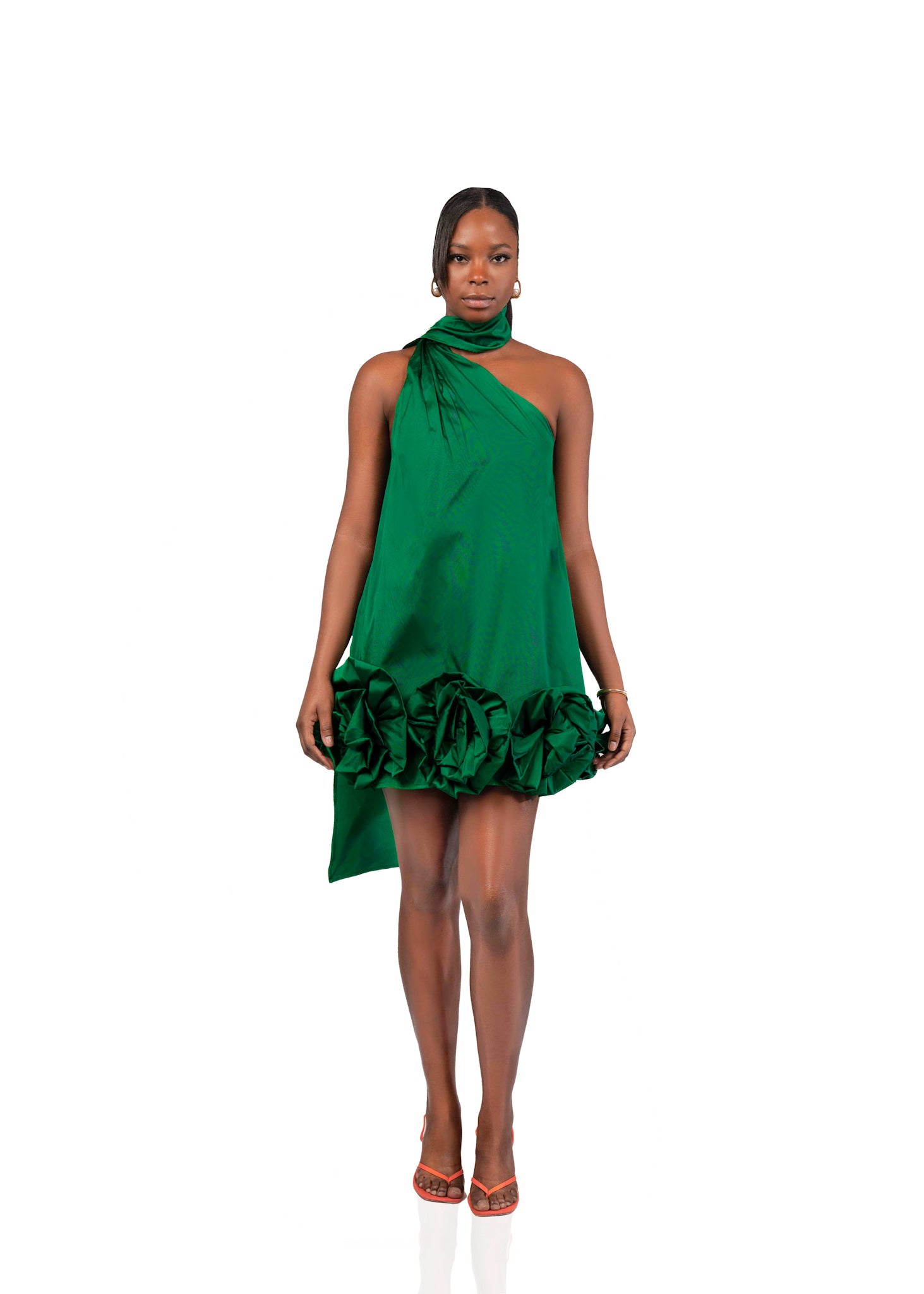 ZALANDA MINI DRESS-GREEN - Dresses