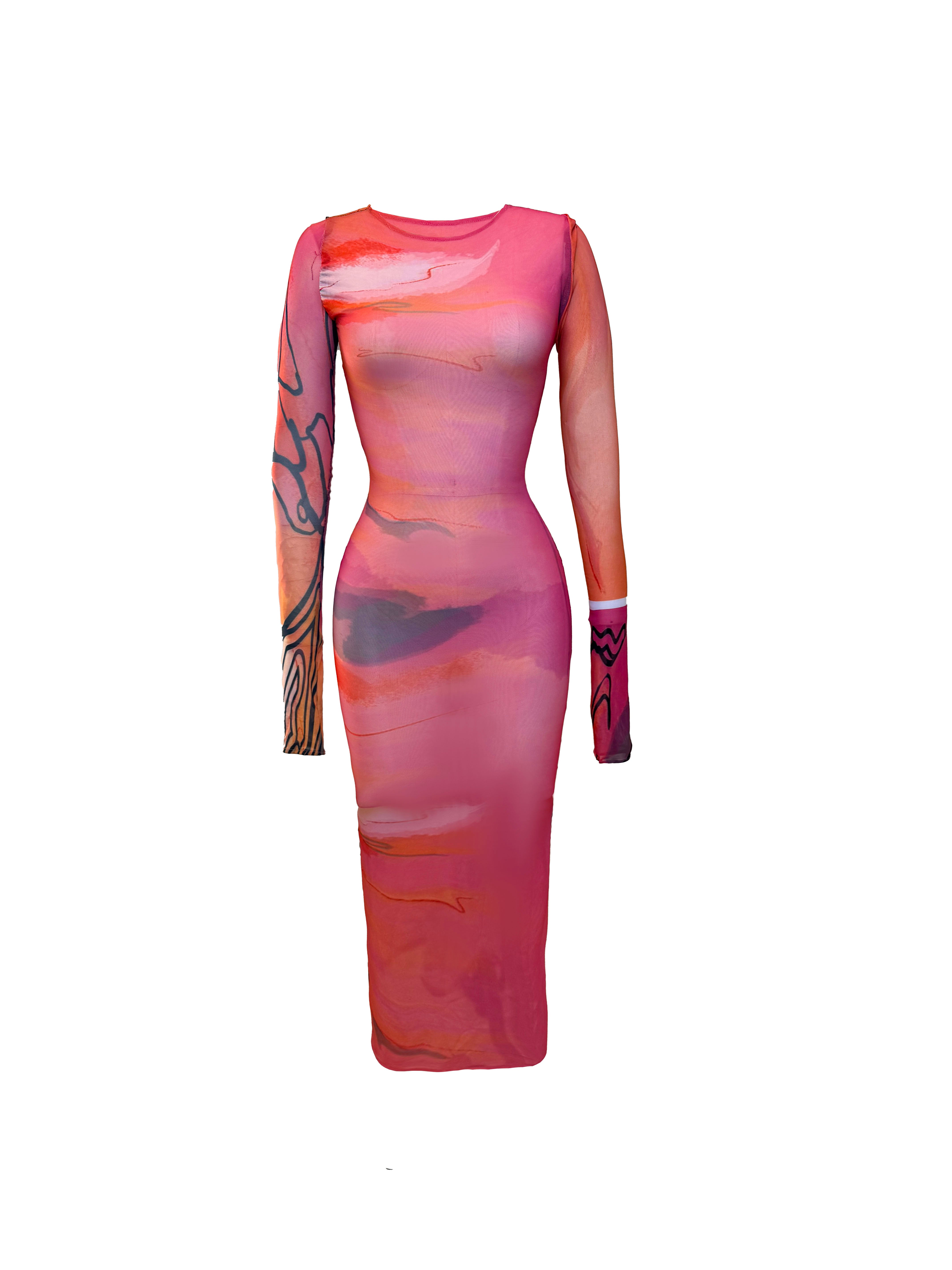 Nuru Bodycon Dress