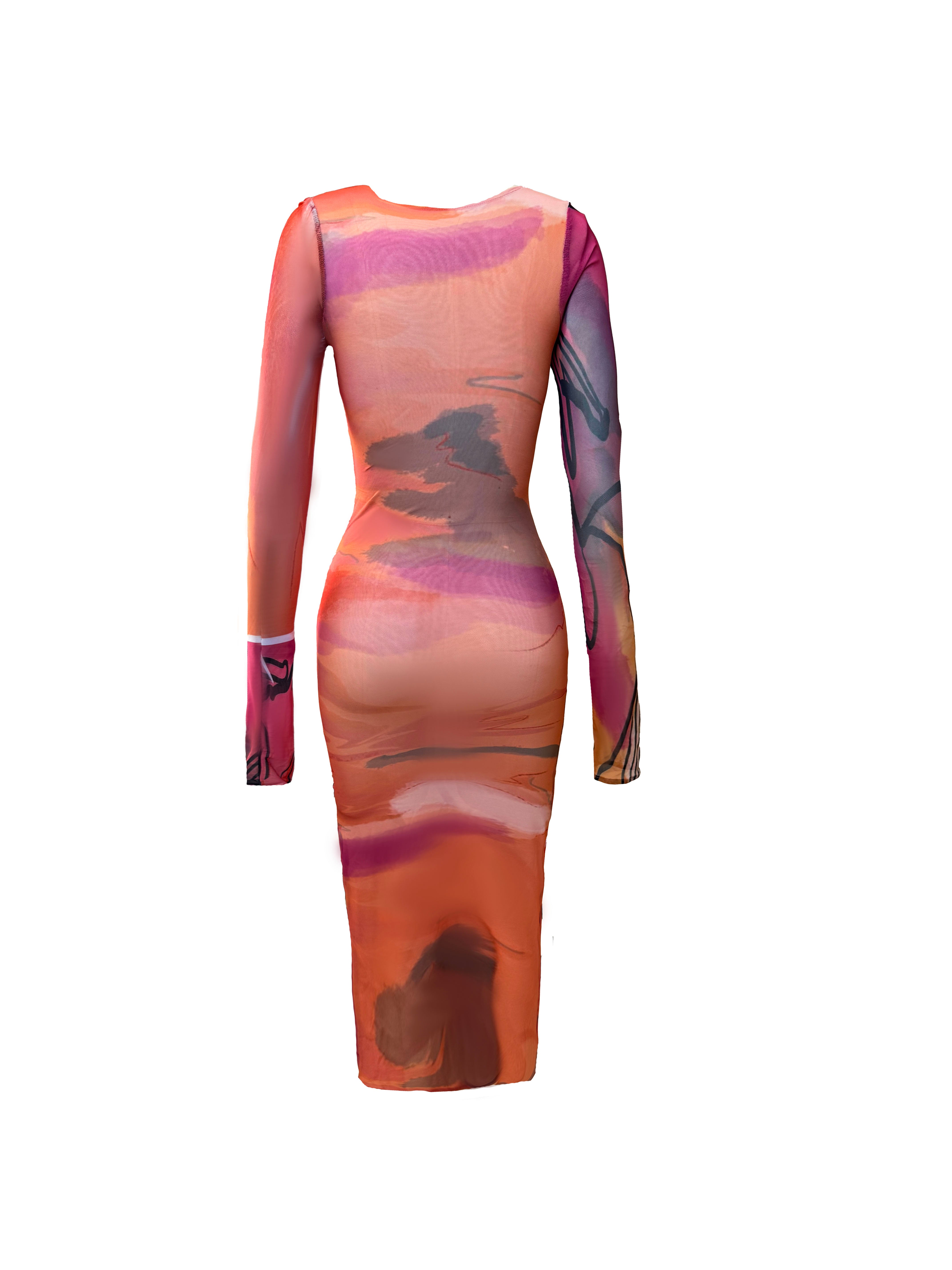 Nuru Bodycon Dress