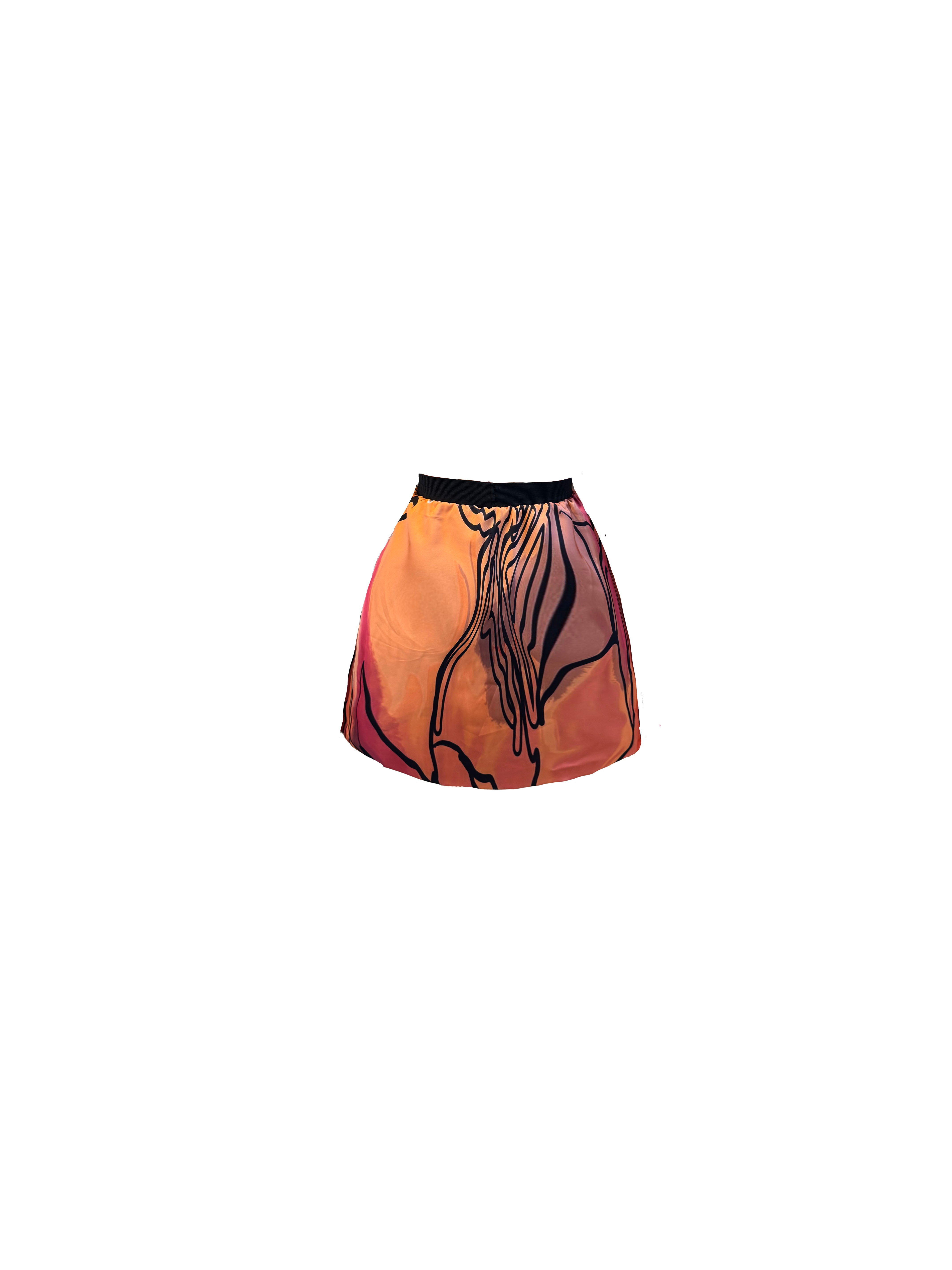 Ifa Satin Skirt